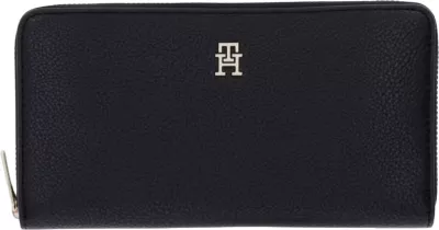 Portofol për femra Tommy Hilfiger TH ICON LRG ZA AW0AW18483, i zi