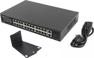 Switch rrjeti Lanberg RSGE-24P-2GE-2S-360, i pamenaxhuar
