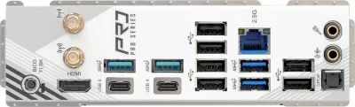 Pllakë amë ASRock X870 Pro RS WiFi, Socket AM5, DDR5-SDRAM, 256 GB, E bardhë