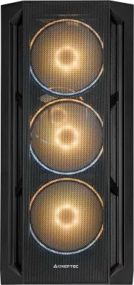 Kasë Chieftec APEX Lumo, Midi Tower, RGB, E-ATX, e zezë
