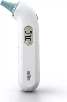 Termometër klinik, Braun, IRT3030WE, digjital për vesh, i bardhë