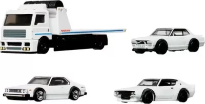Set vetura lodër Hot Wheels Premium GMH39, 4 copë