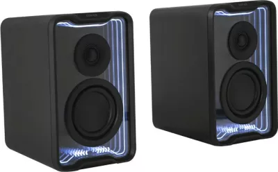 Altoparlantë Edifier QR30, Bluetooth, RGB, 30W, të zeza
