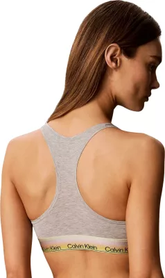 Sutjenë bralette për femra Calvin Klein Underwear LV00QF8857, gri [Madhësia: L]