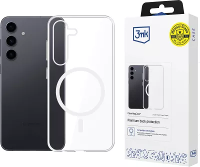 Mbështjellës 3mk MagCase për Samsung Galaxy S24+, transparent