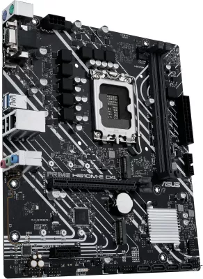 Pllakë amë ASUS PRIME H610M-E D4-CSM, Intel, LGA 1700, DDR4-SDRAM, 64 GB