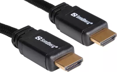 Kabllo HDMI SANDBERG 508-98, HDMI 2.0, 2m, 4K, eARC, 19M-19M, e zezë