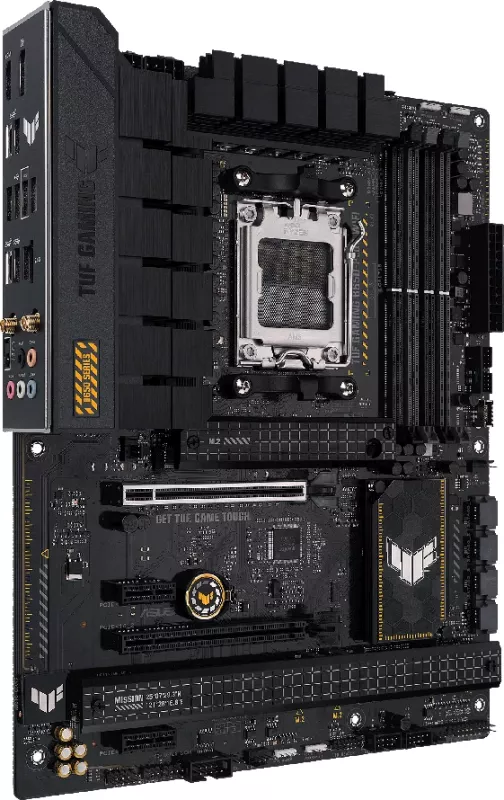 Pllakë amë ASUS TUF Gaming B650-PLUS WiFi, AM5, ATX, DDR5, 3x M.2, 4x SATA, 2.5GbE, Wi‑Fi 6, Bluetooth 5.2