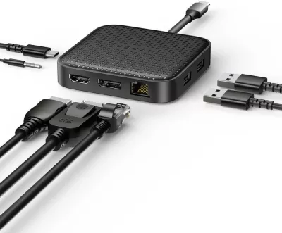 Dok mobil Targus HD USB4, USB-C, i zi