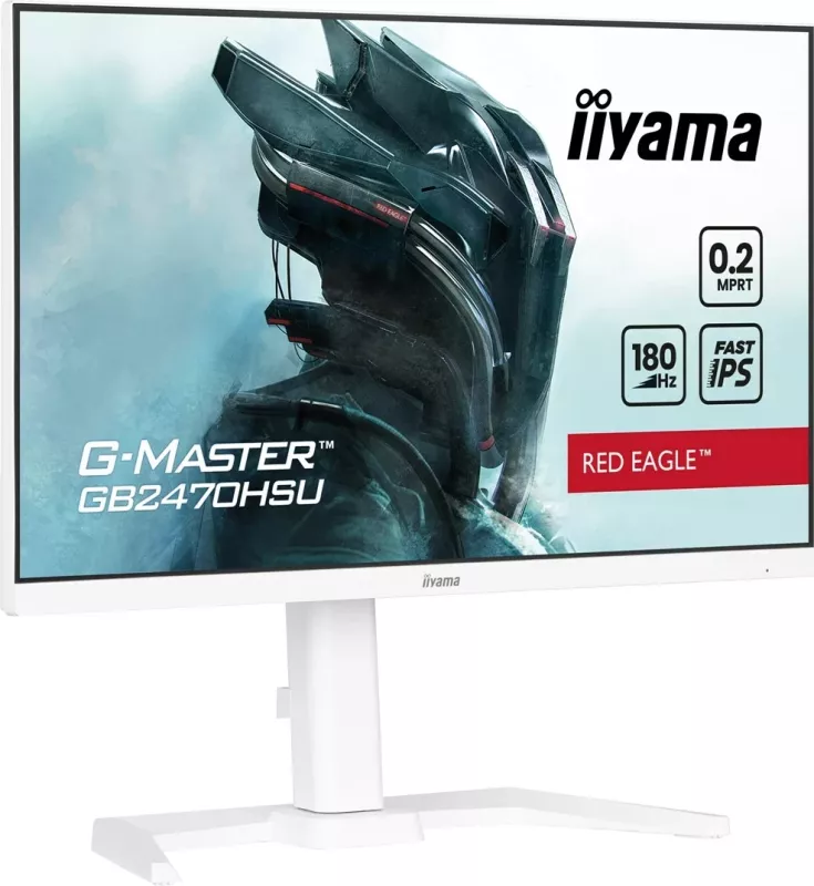 Monitor kompjuteri IIYAMA G-MASTER GB2470HSU, 23.8", Full HD, 180 Hz, Bardhë