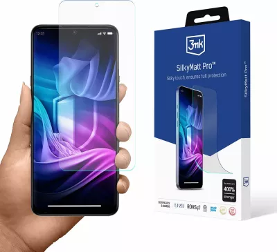Mbështjellës 3mk SilkyMatt Pro për Xiaomi Redmi Note 12, Transparent