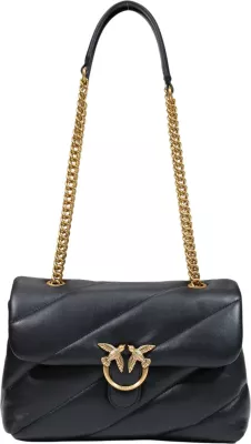 Çantë krahu Pinko Love Puff Classic Small B. She 107616 A0F2, për femra, e zezë