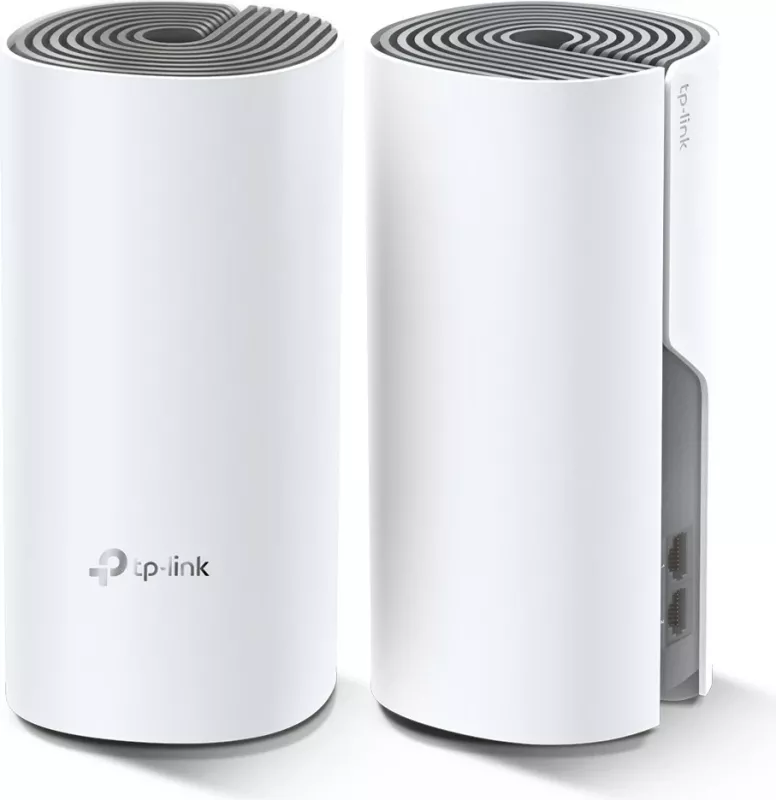Router TP-Link Deco E4, Mesh-WLAN, 2-Pack, AC1200, Bardhë