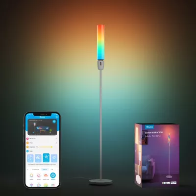 Llambë dyshemeje Govee RGBICWW Cylinder H6078, 140 cm, smart me aplikacion, prizë EU