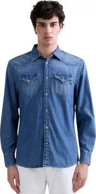 Këmishë për meshkuj Replay REGULAR M4023T.000.26C 10B, denim