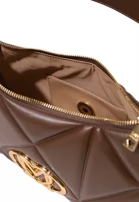 Çantë krahu për femra Love Moschino BORSA PU EMBOSSED JC4032PP1, kafe