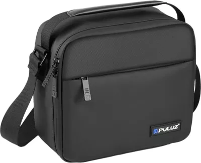 Çantë transporti për DJI Mini / Osmo Pocket, Puluz PU7150B, ndarje të brendshme, 23×20.5×10 cm, e zezë