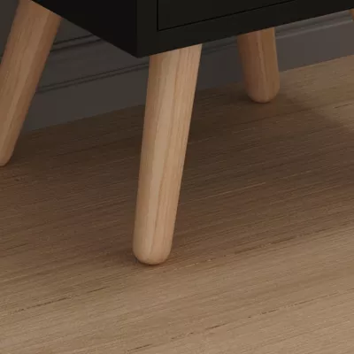 Komodinë DINKL FH2472.02 melaminë, 2 sirtarë, wenge, 29,7x29,7x45H cm