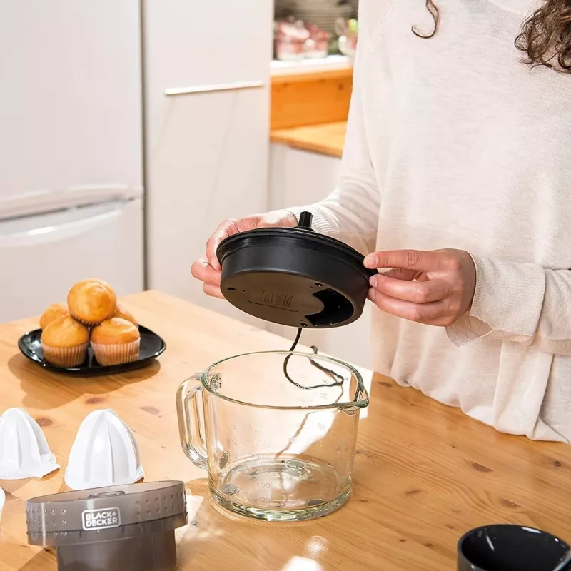 Shtrydhëse frutash Black+Decker BXCJ30E, 30W, e zezë 