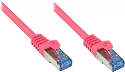 Kabllo rrjeti GoodConnections Cat.6A S/FTP, 2m, 10Gbps, RJ-45, magenta