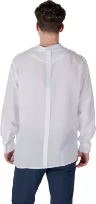 Këmishë polo me mëngë të gjata Antony Morato KILIS MMSL00758-FA400094, e bardhë [Madhësia: XXL]