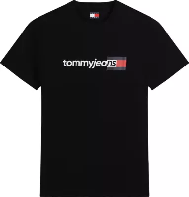 Maicë për meshkuj Tommy Hilfiger Jeans DM0DM23406, e zezë [Madhësia: M]
