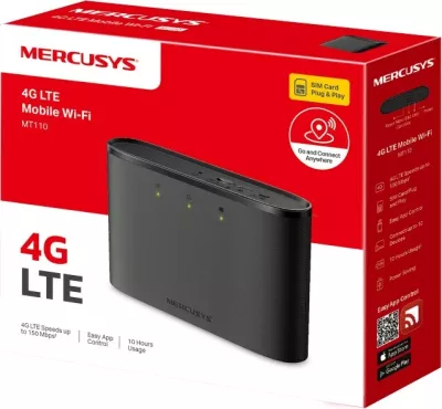 Router celular TP-Link Mercusys 4G LTE, Wi-Fi, i zi