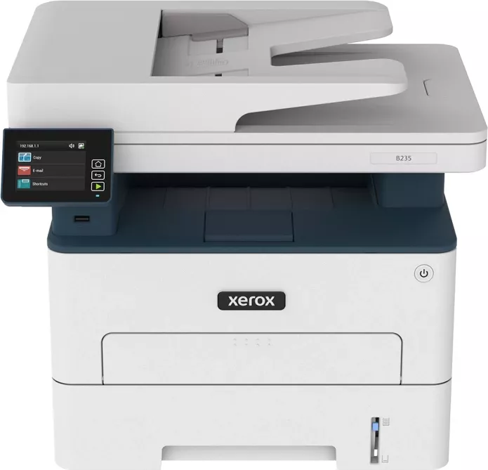 Printer multifunksional lazer XEROX B235 (B235V_DNI) A4, bardh e zi, 4-n-1, 34 faqe/min, Wi‑Fi, duplex, bardh/gri