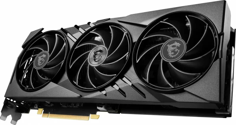 Kartelë grafike MSI GAMING GeForce RTX 4070 Ti SUPER 16G X SLIM, 16 GB, GDDR6X, PCI Express 4.0, e zezë/gri