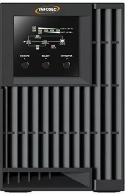 UPS Infosec E4 Value 1000, 1 kVA, 3 dalje AC, LED, 9Ah, E zezë