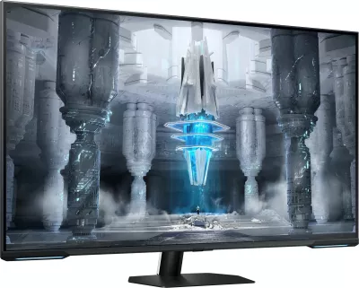 Monitor Samsung S43CG700NU, 43", 4K Ultra HD, LED, 1 ms, i zi, i bardhë