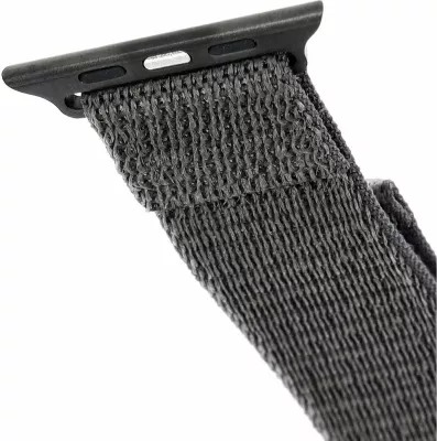 Rrip Smartwatch Fixed Nylon Sporty FIXNST2-436-GR, për Apple Watch 38/40/41mm, 160-210 mm, najlon, dark gray