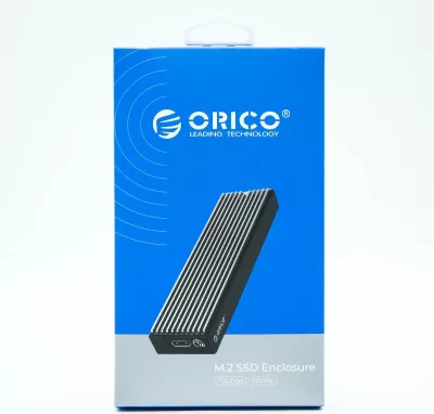 Kasë eksternë për SSD M.2 NVMe Orico M2PV-C3-BK-BP-HW, USB-C 3.2 Gen 2 10Gbps, deri 2TB, me 2 kabllo, e zezë