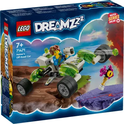 Set ndërtimi LEGO DreamZzz 71471 Mateos Off-Road Car, 94 pjesë, multikolor