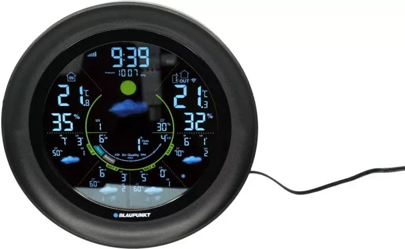 Stacion moti Blaupunkt WS65BK APP, me ekran LCD, i zi