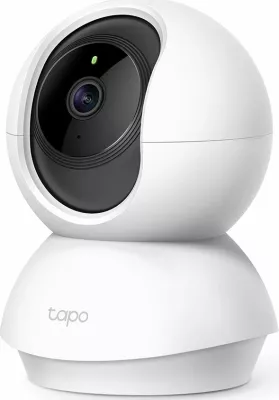 Kamerë IP TP-Link Tapo C200 1080p Wi‑Fi me rrotullim, audio dy-drejtimëshe, e bardhë