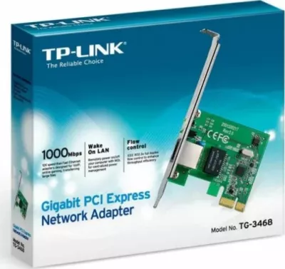 Kartë rrjeti TP-Link TG-3468, Gigabit 10/100/1000 Mbps, PCI Express x1, 1x RJ-45