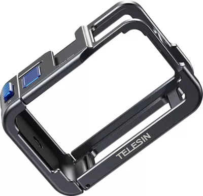kasë metalike kamera, Telesin S6-FMS-13-TDJ, alumin, 54 g, për DJI Action 3/4/5
