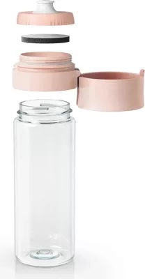 Shishe filtruese UJI Brita Vital, 600 ml, 2x filter, rozë