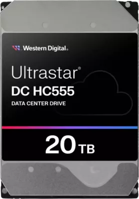 Hard disk WD Ultrastar DC HC555 WUH722020CLE6L4 0B48724 20TB 3.5\" SATA 6Gb/s 7200rpm 512MB