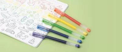 Stilolaps gel Xiaomi Mi High-capacity Ink Pen BHR8860GL 0.5 mm, set 5 copë, shumëngjyrësh
