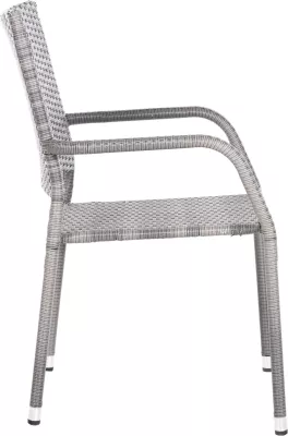 Karrige e jashtme MORNER FH6074.02 metal-gri me thurje 55x58x87H