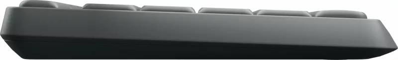 Komplet tastierë dhe maus Logitech MK235, Full-size (100%), Wireless, USB, QWERTZ, Gri, Maus përfshirë