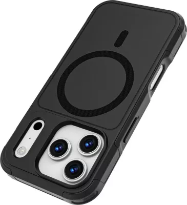 Mbështjellës 4smarts për Apple iPhone 17 Pro, i zi, shock resistant