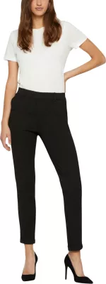 Pantallona për femra Vero Moda VMMAYA MW Loose Solid 10225280, të zeza [Madhësia: XS]