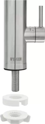 Rubinet ngrohës uji N'OVEEN IWH960, LED panel, inox, IPX4, argjendtë
