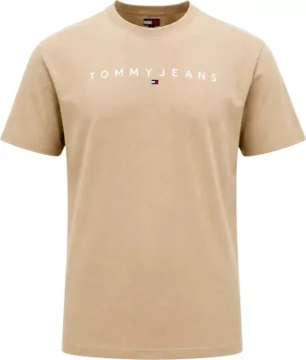 Maicë për meshkuj Tommy Hilfiger Jeans TJM REG LINEAR LOGO DM0DM20744, bezhë e errët [Madhësia: XXL]