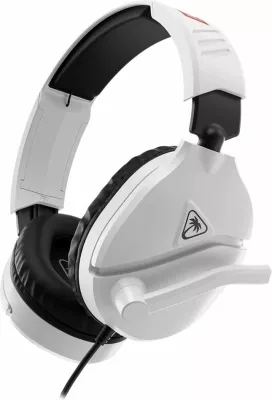 Kufje Turtle Beach Recon 70 NS2 me kabllo 3.5mm për Nintendo Switch, altoparlantë 40mm, mikrofon flip-to-mute, të bardha
