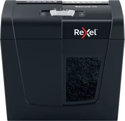 Grirëse letre Rexel Secure X6, e zezë