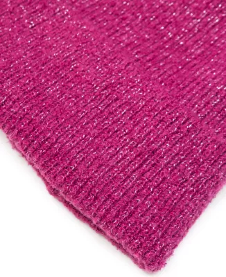 Kapelë për femra Pieces Pcpyron Lurex Hood Noos Bc 17114859, fuksi